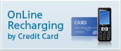 Online Recharging by Credit Card